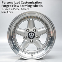 Jantes en alliage d'aluminium moulé Flowtone 17 pouces 18 pouces 4X100 5X120 pour 730 750 Z4 G30 E39 G20 G21 F30 E46 E61 G11
