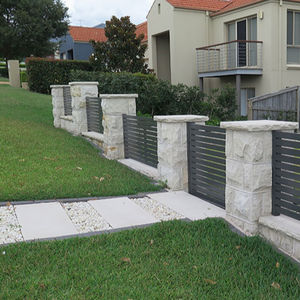 Pannelli <span class=keywords><strong>per</strong></span> Recinzione Residenziale in <span class=keywords><strong>Alluminio</strong></span> Corten Tagliati al Laser, Verniciati a Polvere Nera, 6 Piedi, Ecologici, Impermeabili, Anti-Roditore, <span class=keywords><strong>per</strong></span> Bordi <span class=keywords><strong>Giardino</strong></span> - Product Image 1