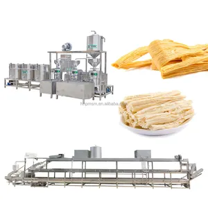 Stainless steel Dried Bean Crud Stick Cafeteria Use Soya Bean Nutrition White Turkey Bean Curd Stick Making Machine