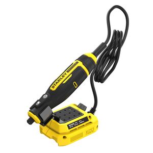 เครื่องมือโรตารี่แบบมีสาย Stanley Fatmax 10V พร้อมแบตเตอรี่ลิเธียมไอออน สำหรับงานที่ต้องการความแม่นยำ - Product Image 1