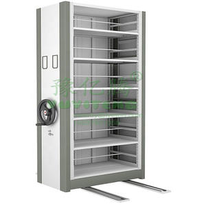 Estantería de Metal para biblioteca, mueble de oficina moderno, armario de archivo compacto movible, 6 estantes (se puede personalizar) 235mm - Product Image 1