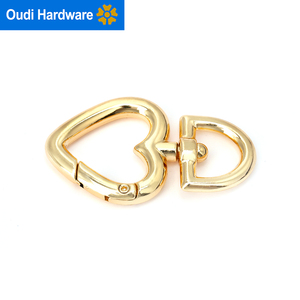 Mejor venta anillo cierre corazón anillo Rosa oro triángulo anillo Metal correas <span class=keywords><strong>Hardware</strong></span> para mujer - Product Image 5