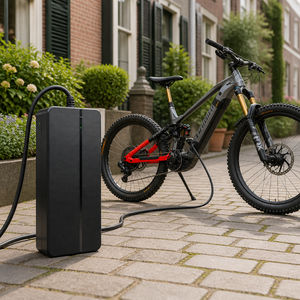 Caricabatterie per E-Bike 42V4A Compatibile con <span class=keywords><strong>Bosch</strong></span>, Caricatore Rapido Intelligente <span class=keywords><strong>a</strong></span> 3 Pin per Batterie al Litio, Spina CE EU con Protezione da Connessione Inversa - Product Image 3