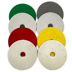 Discos de Pulido de Diamante de 6 Pulgadas (150 mm) para Granito, Mármol, Cuarzo y Pisos de Concreto, para Uso <span class=keywords><strong>en</strong></span> Seco y Húmedo, de Fabricante Chino - Product Image 1