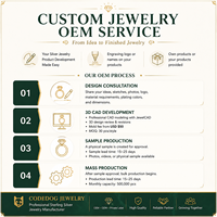 Conception de bijoux personnalisés OEM et ODM, collier, boucles d'oreilles, bagues, bracelet à breloques DIY, bijoux en argent 925, laiton, platine, plaqué or