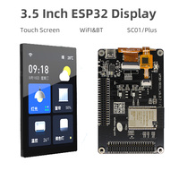 WT32-SC01 Plus Esp32 LCD sentuh 3.5 inci 320x480 Panel MCU papan pengembangan antarmuka Built-In wi-fi WT SC01 untuk rumah pintar