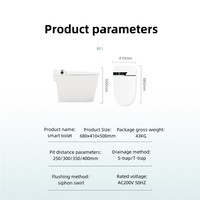 Offre Spéciale salle de bain fabrication Camping vente en gros siphonique monobloc sol extérieur toilette automatique