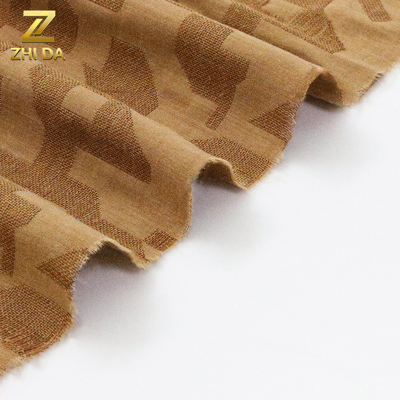 Abstract Geometric Jacquard Fabric Cotton Viscose Fabric for Luggage Fashion Decorative Cloth