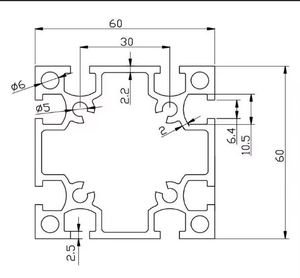 إطار طاولة عمل بفتحة T من الألومنيوم الصناعي 40x40 مع تصنيع باستخدام الحاسب الآلي مخصص - Product Image 6