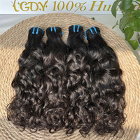Cabello Vietnamita Natural Ondulado, Cabello Camboyano Rizado Natural Ondulado, Cabello Humano Vietnamita Sin Procesar en Paquetes, Proveedores Mayoristas