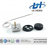 Thermostat pour cuisinière à crêpes et bain-marie - Sonde à base blanche WHD-P, matériaux écologiques certifiés RoHS, incubateur d'œufs