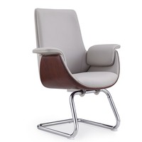 Chaise de bureau de direction ergonomique moderne la plus vendue, cuir de haute qualité du Guangdong, dossier haut, accoudoirs réglables, pivotante pour patron