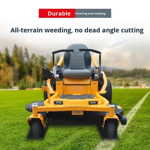 Aufsitz-Rasenmäher mit Allradantrieb und 42-Zoll-Mähwerk mit Grasfangkorb für den Hofgebrauch - Product Image 3