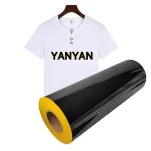 2022 free sample 3D TPU HTV Rolls 1mm Flexible Sticky polyflex cutting vinyl heat transfer for garment