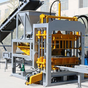 Dây chuyền sản xuất máy làm gạch QT6-15 điều khiển PLC tự động sản xuất gạch rỗng, gạch lát xi măng bê tông tại Uzbekistan - Product Image 4