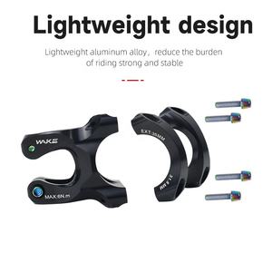 Manillar Colorido <span class=keywords><strong>para</strong></span> Bicicleta de Montaña, Elevador Corto de 31,8 mm y 0 Grados, Aleación de Aluminio <span class=keywords><strong>para</strong></span> Bicicleta WAKE - Product Image 5