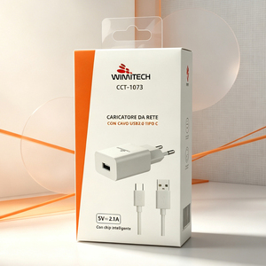 Boîte pliante en papier personnalisée avec trou de suspension et fenêtre pour emballage d'accessoires électroniques, câbles de charge USB - Product Image 3