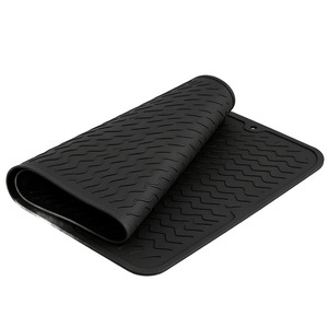 Tapis de <span class=keywords><strong>table</strong></span> rectangulaire en silicone résistant à la chaleur, épaisseur 3 mm, antidérapant et anti-rayures pour cuisine, barbecue et plan de travail - Product Image 6