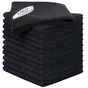 Custom Logo Super Absorbent Lint Free 12x12 Inches BSCI Kitchen Microfiber Cleaning <strong>Cloth</strong> - Product Image 1