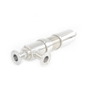 Thép không gỉ khí nén vệ sinh an toàn Van điều khiển bằng tay Điện áp cứu trợ phát hành van - Product Image 2