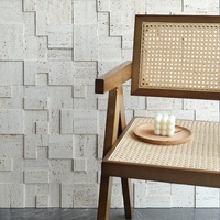 Parquet en marbre poli à motif hexagonal, style européen, pour salle de bain, cuisine, salon, hôtel, sols et murs intérieurs, relief 3D moderne