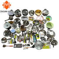 Set Peralatan Masak Camping Outdoor Aluminium Anti Lengket Panci Wajan Ketel 6pcs Set Peralatan Masak Camping Portabel