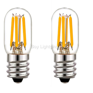 Corps en verre laiteux ou clair petite taille e12 e14 base 4 watts AC120v AC230v led <span class=keywords><strong>ampoule</strong></span> à <span class=keywords><strong>filament</strong></span> - Product Image 2