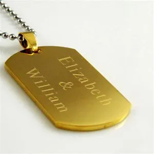 Custom Graveren Aluminium Rvs Dog Tag Bot Vorm Huisdier Id Tag 2022 Nieuw Metal Blank Dog Tag