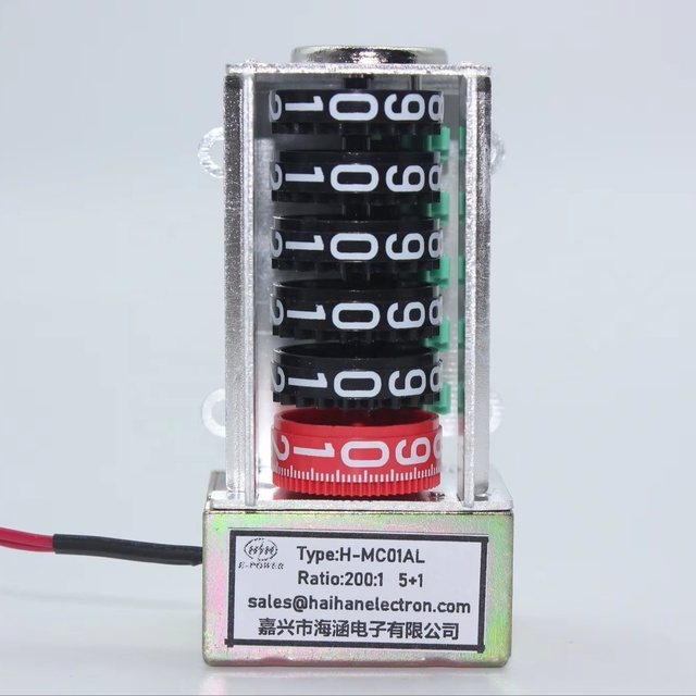 E-POWER H-MC01AL 200:1 and 5+1 Stepper Motor Counter for Electronics Meter Electronic Components