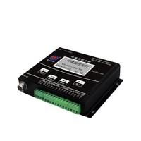 Système de surveillance de l'environnement de salle informatique avec passerelle RTU 4G industrielle, détecteur de fumée, température et humidité, alarme SMS RS485