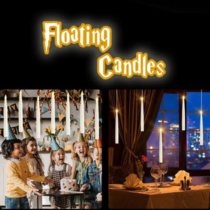 Bougies LED sans flamme à piles AAA, multicolores, avec télécommande, pour décoration de jardin et de fêtes en extérieur, OEM - Product Image 2