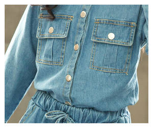 Dernière Collection de Vêtements pour Enfants de 3 Ans, Fabrication Chinoise en Gros, Jeans avec Pantalon, Ensemble Deux Pièces Africain - Product Image 4