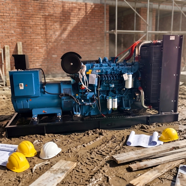 500KW 625kva Diesel Genset, High Efficiency Cooling, Emergency Backup Power Generator for Construction and Industrial