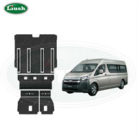 Revêtement de sol intérieur en aluminium massif de qualité aéronautique pour fourgonnette MPV Toyota Hiace H300, aménagement de sol de voiture moderne pour Hiace Majesty