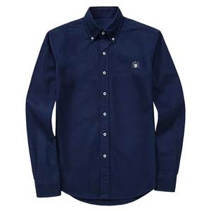 <span class=keywords><strong>Chemise</strong></span> en <span class=keywords><strong>lin</strong></span> Ralphs à manches longues de haute qualité pour <span class=keywords><strong>homme</strong></span>, col décontracté, avec broderie <span class=keywords><strong>polo</strong></span> - Product Image 4