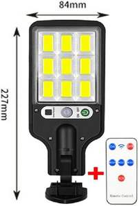 Lampe murale solaire LED extérieure en gros avec détecteur de mouvement pour jardin, patio, porte de garage, étanche, sécurité, éclairage de rue - Product Image 4