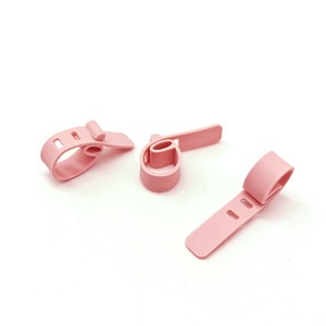 FUYUXUAN Attaches de câble en silicone réutilisables Rerlaseable Organisateur de fil Sangles <span class=keywords><strong>Cordon</strong></span> en silicone Attaches zippées - Product Image 6