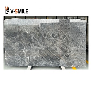 Dalles de marbre gris naturel de <span class=keywords><strong>Borland</strong></span> pour la décoration intérieure de mur et de plancher - Product Image 2