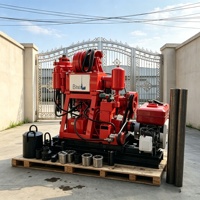 Foreuse de puits d'eau 100m 200m, machine de forage de puits, équipement de forage de puits d'eau