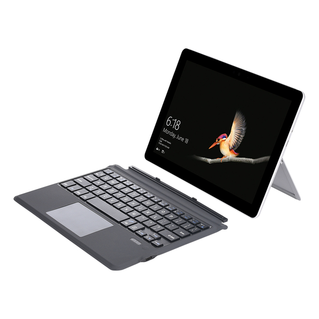 Ultra Slim BT Wireless Keyboard with Optical Magnetic Absorption Touchpad for Microsoft Surface Go Go 2 Tablet New Product