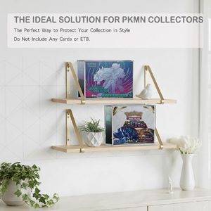 Boîtes transparentes avec couvercle magnétique, taille personnalisée, vente en gros d'usine, haute qualité, boîte de booster PKMN, étui de présentation en acrylique - Product Image 5