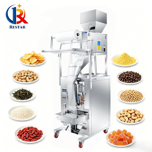 Máquina Empacadora Vertical de Chips de Plátano, Patatas Fritas, Galletas, Macarrones, <span class=keywords><strong>Doritos</strong></span>, Pasta, Tortilla, Nimko y Alimentos Inflados - Product Image 1