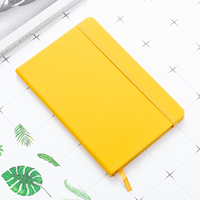 Cuaderno de cuero de bolsillo personalizado 2025 A5 con logotipo en relieve Tapa dura de alta calidad Estilo impreso en stock a la venta Barato