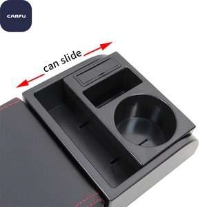 AC-445A Universal Car Front <b>Console</b> Armrest Box PVC Leather with USB Charging Multi-Function Storage Interior Kit - Product Image 3