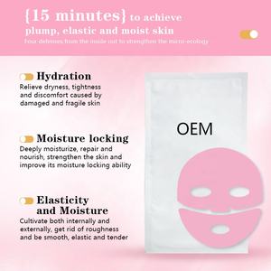 Mascarilla Facial Nocturna Reafirmante, Iluminadora y Antiarrugas con Biocolágeno, Vitamina C y Retinol para Piel Seca - Product Image 3