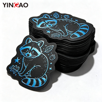 Etiquetas Adhesivas de Vinilo PVC Resistentes al Agua con Logotipo UV en Relieve 3D Personalizado, Calcomanías Brillantes de Alta Definición con Corte Personalizado