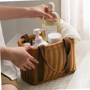 Cestino Igienico in Rattan Pakistano con Logo, Cesto in Vimini, Cestini Africani, Cesto Super73 Scolaire, Cesto per Cambio - Product Image 2