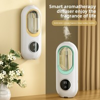 Diffuseur d'huiles essentielles intelligent rechargeable mural en résine, vaporisateur de parfum d'ambiance, aromathérapie, désodorisant d'air, rechargeable par USB