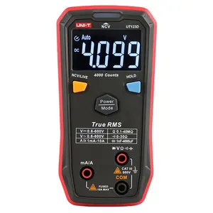 UNI-T UT123D True RMS Handheld DC AC 600V automatic intelligent digital multimeter unit multimeters for electronics