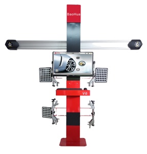 Baohua 3D 5D xe di chuyển Trung Quốc aligner giá di động toàn bộ bánh xe liên kết máy với tự động nâng và theo dõi - Product Image 1